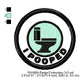 I Pooped Merit Adulting Badge Machine Embroidery Digitized Design Files
