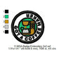 Got A Coffee Maker Mormon Merit Adulting Badge Machine Embroidery Digitized Design Files