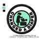 Changed A Diaper Merit Adulting Badge Machine Embroidery Digitized Design Files