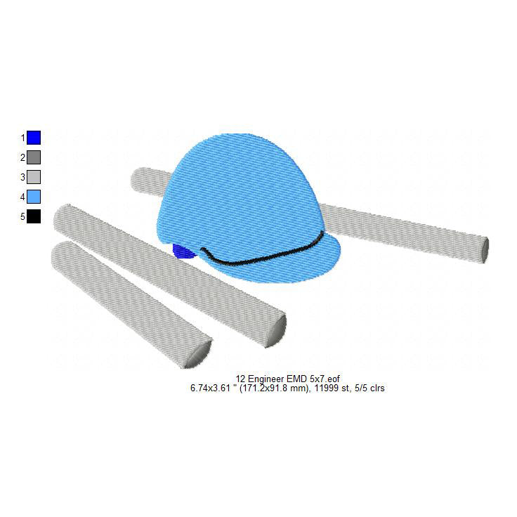 Architecture Civil Engineering Tools Machine Embroidery Digitized Desi ...