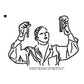 Chemist Laboratory Researcher Line Art Machine Embroidery Digitized Design Files