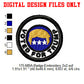 Voted For Trump Merit Adulting Badge Machine Embroidery Digitized Design Files