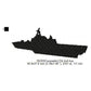 USS Coronado LCS-4 Silhouette Machine Embroidery Digitized Design Files