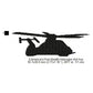 Boeing–Sikorsky RAH-66 Comanche Stealth Helicopter Machine Embroidery Digitized Design Files