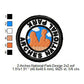 Arches National Park Merit Adulting Badge Machine Embroidery Digitized Design Files