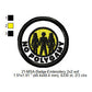 No Polygamy Mormon Merit Adulting Badge Machine Embroidery Digitized Design Files