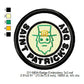 Saint Patrick's Day Patron Saint Merit Adulting Badge Machine Embroidery Digitized Design Files