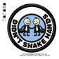 Didn't Shake Hands Awareness Badge Machine Embroidery Digitized Design Files