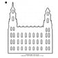 Manti Utah LDS Temple Outline Machine Embroidery Digitized Design Files