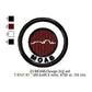 MOAB National Park Merit Adulting Badge Machine Embroidery Digitized Design Files