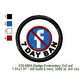7 Day Facebook Ban Merit Adulting Badge Machine Embroidery Digitized Design Files