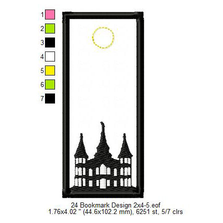 Provo City Center Utah LDS Temple Bookmark Machine Embroidery Digitized Design Files