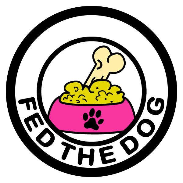 Fed The Dog Merit Badge Screen Printing Design Files