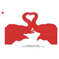 Elephant Animal Love Valentines Day Machine Embroidery Digitized Design Files