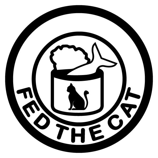 Fed The Cat Merit Badge Screen Printing Design Files