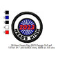 Heads High 2023 New Year Wishing Merit Badge Machine Embroidery Digitized Design Files