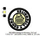 Owned A Typewriter Merit Adulting Badge Machine Embroidery Digitized Design Files
