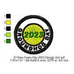 Groundhog Day 2023 New Year Wishing Merit Badge Machine Embroidery Digitized Design Files