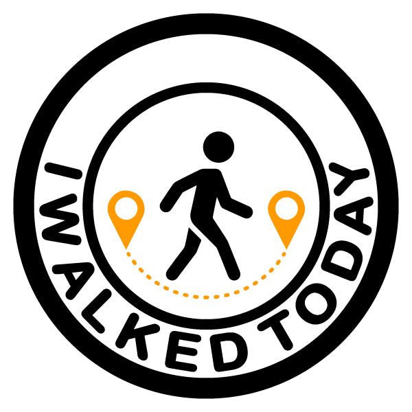 I Walked Today Merit Badge Screen Printing Design Files – Ten Needle Design