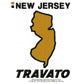 Travato New Jersey State Map Designs Machine Embroidery Digitized Design Files