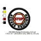 Access Required Merit Adulting Badge Machine Embroidery Digitized Design Files