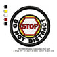 Do Not Distract Merit Adulting Badge Machine Embroidery Digitized Design Files