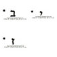 Hebrew Language Alphabets Machine Embroidery Digitized Design Files