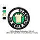 No More Garments Mormon Merit Adulting Badge Machine Embroidery Digitized Design Files