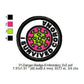 I Survived Corona Merit Adulting Badge Machine Embroidery Digitized Design Files