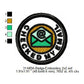 Checked My Email Merit Adulting Badge Machine Embroidery Digitized Design Files