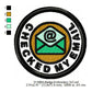 Checked My Email Merit Adulting Badge Machine Embroidery Digitized Design Files