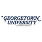 Georgetown University Logo Machine Embroidery Digitized Design Files