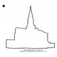 Taylorsville Utah LDS Temple Outline Machine Embroidery Digitized Design Files