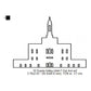Tooele Valley Utah LDS Temple Outline Machine Embroidery Digitized Design Files