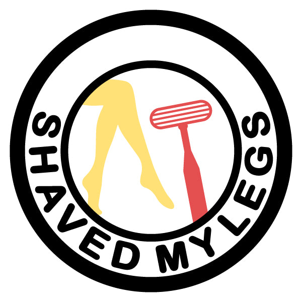 Shaved My Legs Merit Badge Screen Printing Design Files