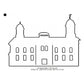 Vernal Utah LDS Temple Outline Machine Embroidery Digitized Design Files