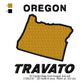 Travato Oregon State Map Designs Machine Embroidery Digitized Design Files
