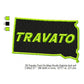 Travato South Dakota State Map Designs Machine Embroidery Digitized Design Files