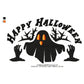 Happy Halloween Scary Scenery Ghost Wishing Machine Embroidery Digitized Design Files