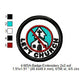 Left Church Mormon Merit Adulting Badge Machine Embroidery Digitized Design Files