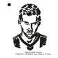 Lionel Messi LM10 Football Player Silhouette Machine Embroidery Digitized Design Files