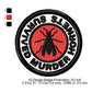Survived Murder Hornets Merit Adulting Badge Machine Embroidery Digitized Design Files