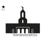 Newport Beach California LDS Temple Silhouette Machine Embroidery Digitized Design Files