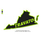 Travato Virginia State Map Designs Machine Embroidery Digitized Design Files