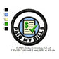 Paid My Bills Merit Adulting Badge Machine Embroidery Digitized Design Files