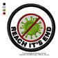 Reach It's End Corona Awareness Badge Machine Embroidery Digitized Design Files