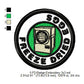 Freeze Dried Eggs Merit Adulting Badge Machine Embroidery Digitized Design Files