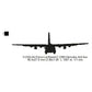Lockheed C-130H Hercules Military Aircraft Machine Embroidery Digitized Design Files