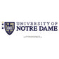 University of Notre Dame Logo Machine Embroidery Digitized Design Files