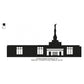 Reno Nevada LDS Temple Silhouette Machine Embroidery Digitized Design Files